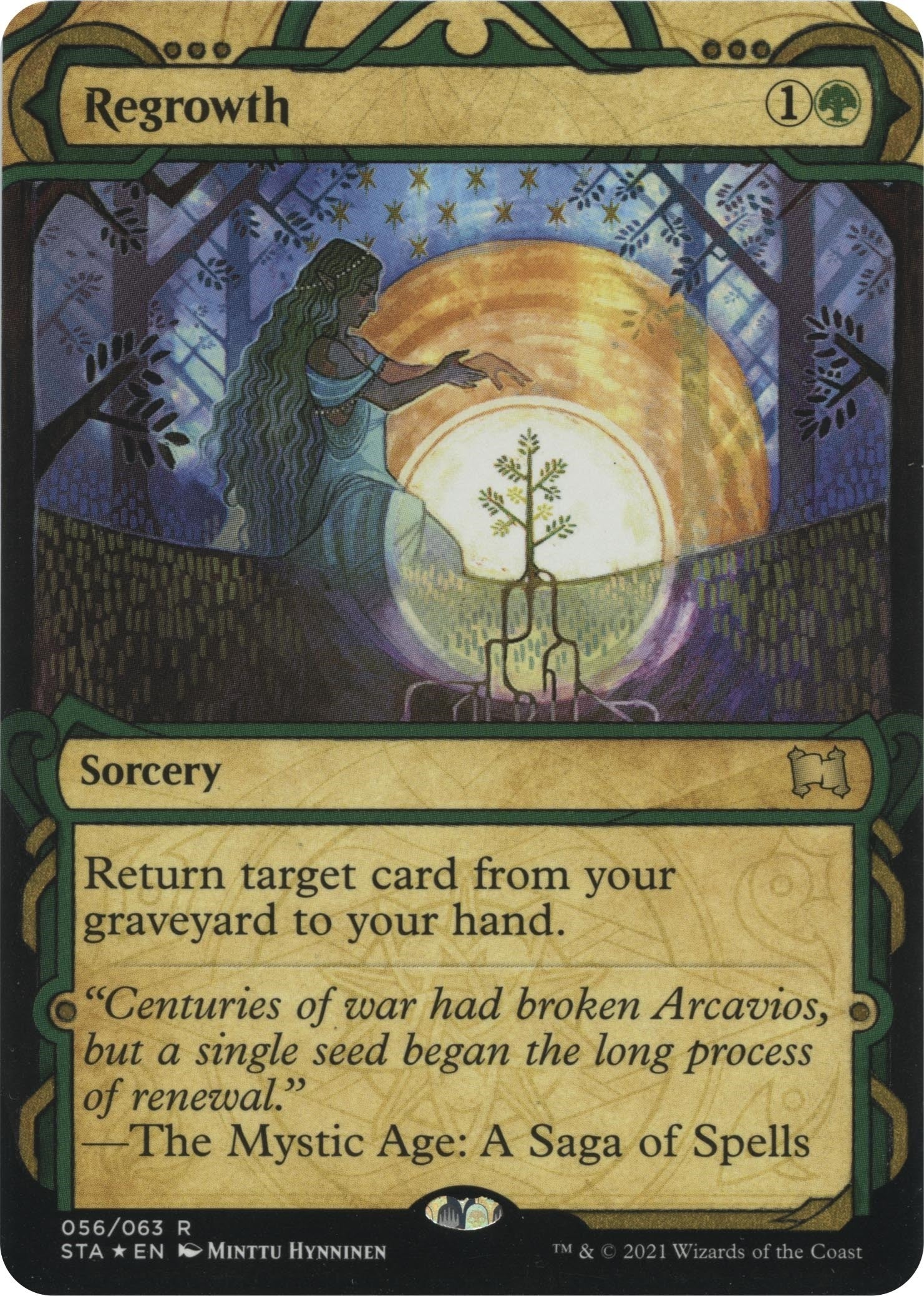 Image for Regrowth (Foil Etched) (56) [Strixhaven: Mystical Archives] - Magic: The Gathering