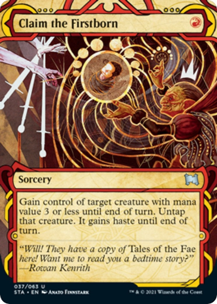 Image for Claim the Firstborn (37) [Strixhaven: Mystical Archives] - Magic: The Gathering