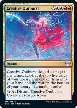 Image for Creative Outburst (171) [Strixhaven: School of Mages] - Magic: The Gathering
