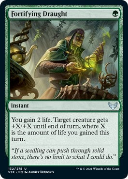 Image for Fortifying Draught (132) [Strixhaven: School of Mages] - Magic: The Gathering