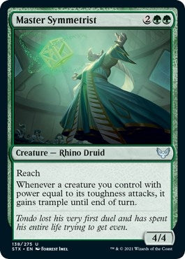 Image for Master Symmetrist (138) [Strixhaven: School of Mages] - Magic: The Gathering