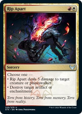 Image for Rip Apart (225) [Strixhaven: School of Mages] - Magic: The Gathering