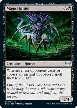 Image for Mage Hunter (76) [Strixhaven: School of Mages] - Magic: The Gathering
