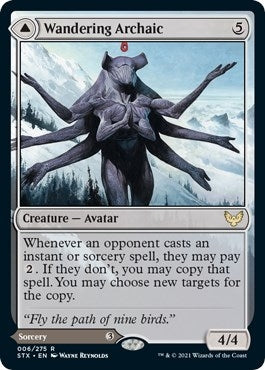Image for Wandering Archaic (6) [Strixhaven: School of Mages] - Magic: The Gathering