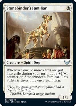 Image for Stonebinder's Familiar (31) [Strixhaven: School of Mages] - Magic: The Gathering