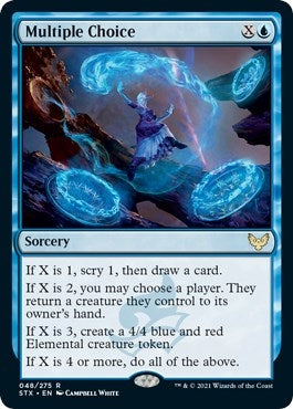 Image for Multiple Choice (48) [Strixhaven: School of Mages] - Magic: The Gathering