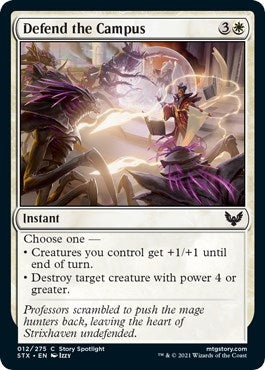 Image for Defend the Campus (12) [Strixhaven: School of Mages] - Magic: The Gathering