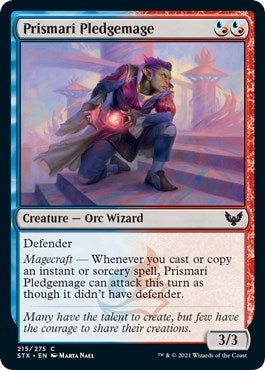 Image for Prismari Pledgemage (215) [Strixhaven: School of Mages] - Magic: The Gathering