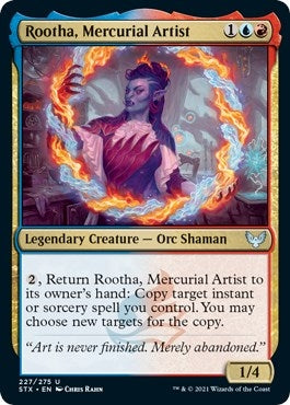 Image for Rootha, Mercurial Artist (227) [Strixhaven: School of Mages] - Magic: The Gathering