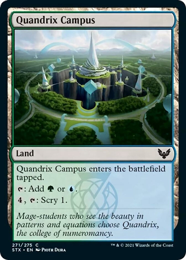 Image for Quandrix Campus (271) [Strixhaven: School of Mages] - Magic: The Gathering