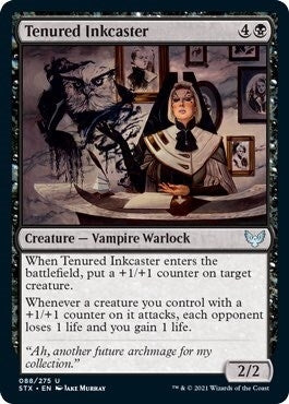 Image for Tenured Inkcaster (88) [Strixhaven: School of Mages] - Magic: The Gathering
