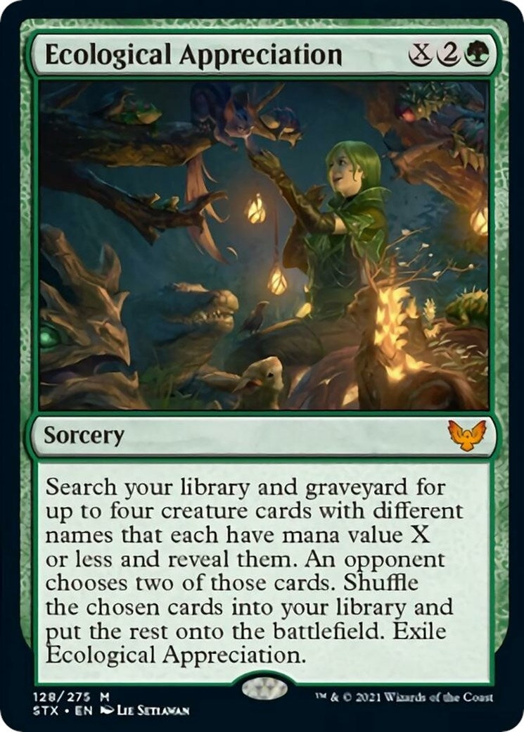 Image for Ecological Appreciation (128) [Strixhaven: School of Mages] - Magic: The Gathering