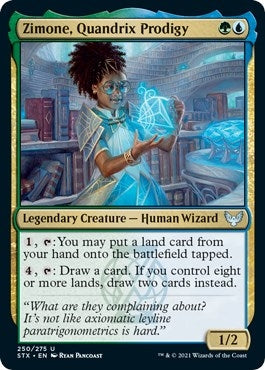 Image for Zimone, Quandrix Prodigy (250) [Strixhaven: School of Mages] - Magic: The Gathering