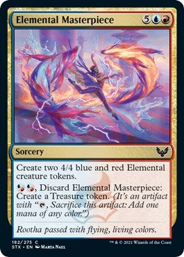 Image for Elemental Masterpiece (182) [Strixhaven: School of Mages] - Magic: The Gathering