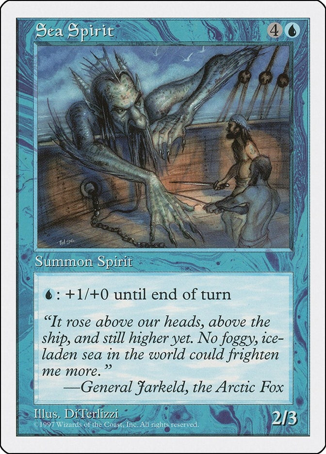 Image for Sea Spirit [Fifth Edition] - Magic: The Gathering