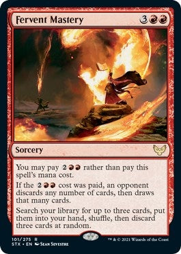 Image for Fervent Mastery (101) [Strixhaven: School of Mages] - Magic: The Gathering
