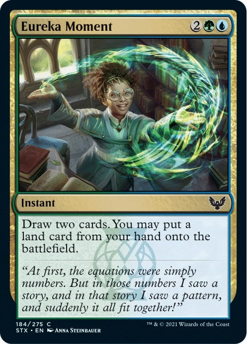 Image for Eureka Moment (184) [Strixhaven: School of Mages] - Magic: The Gathering