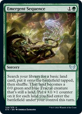 Image for Emergent Sequence (129) [Strixhaven: School of Mages] - Magic: The Gathering