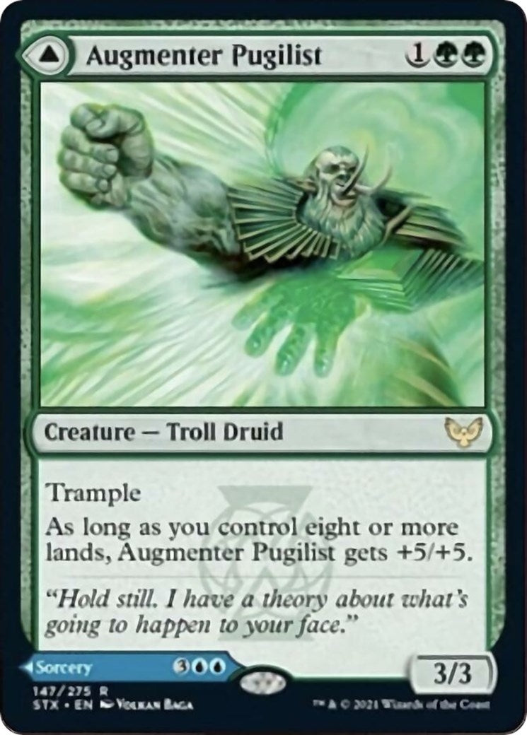 Image for Augmenter Pugilist (147) [Strixhaven: School of Mages] - Magic: The Gathering
