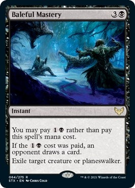 Image for Baleful Mastery (64) [Strixhaven: School of Mages] - Magic: The Gathering