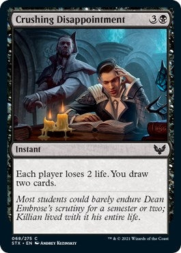 Image for Crushing Disappointment (68) [Strixhaven: School of Mages] - Magic: The Gathering