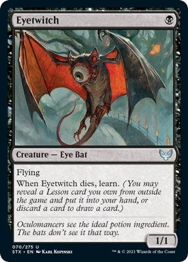 Image for Eyetwitch (70) [Strixhaven: School of Mages] - Magic: The Gathering