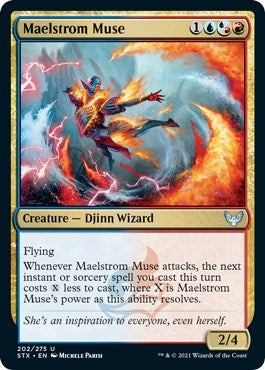 Image for Maelstrom Muse (202) [Strixhaven: School of Mages] - Magic: The Gathering