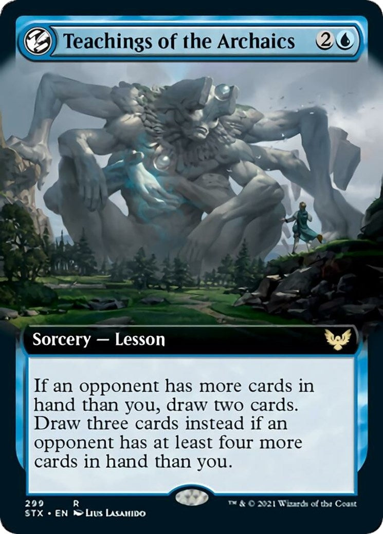 Image for Teachings of the Archaics (Extended Art) (299) [Strixhaven: School of Mages] - Magic: The Gathering