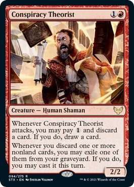 Image for Conspiracy Theorist (94) [Strixhaven: School of Mages] - Magic: The Gathering