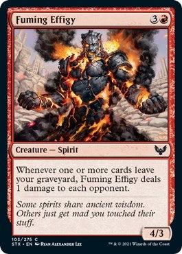 Image for Fuming Effigy (103) [Strixhaven: School of Mages] - Magic: The Gathering