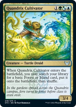 Image for Quandrix Cultivator (218) [Strixhaven: School of Mages] - Magic: The Gathering