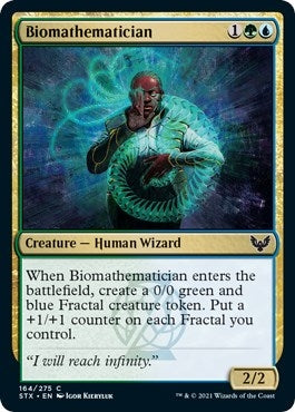 Image for Biomathematician (164) [Strixhaven: School of Mages] - Magic: The Gathering