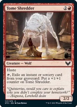 Image for Tome Shredder (117) [Strixhaven: School of Mages] - Magic: The Gathering