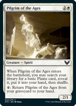 Image for Pilgrim of the Ages (22) [Strixhaven: School of Mages] - Magic: The Gathering