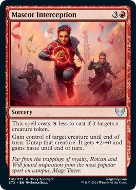 Image for Mascot Interception (110) [Strixhaven: School of Mages] - Magic: The Gathering
