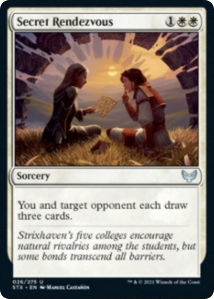Image for Secret Rendezvous (26) [Strixhaven: School of Mages] - Magic: The Gathering