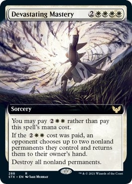 Image for Devastating Mastery (Extended Art) (288) [Strixhaven: School of Mages] - Magic: The Gathering