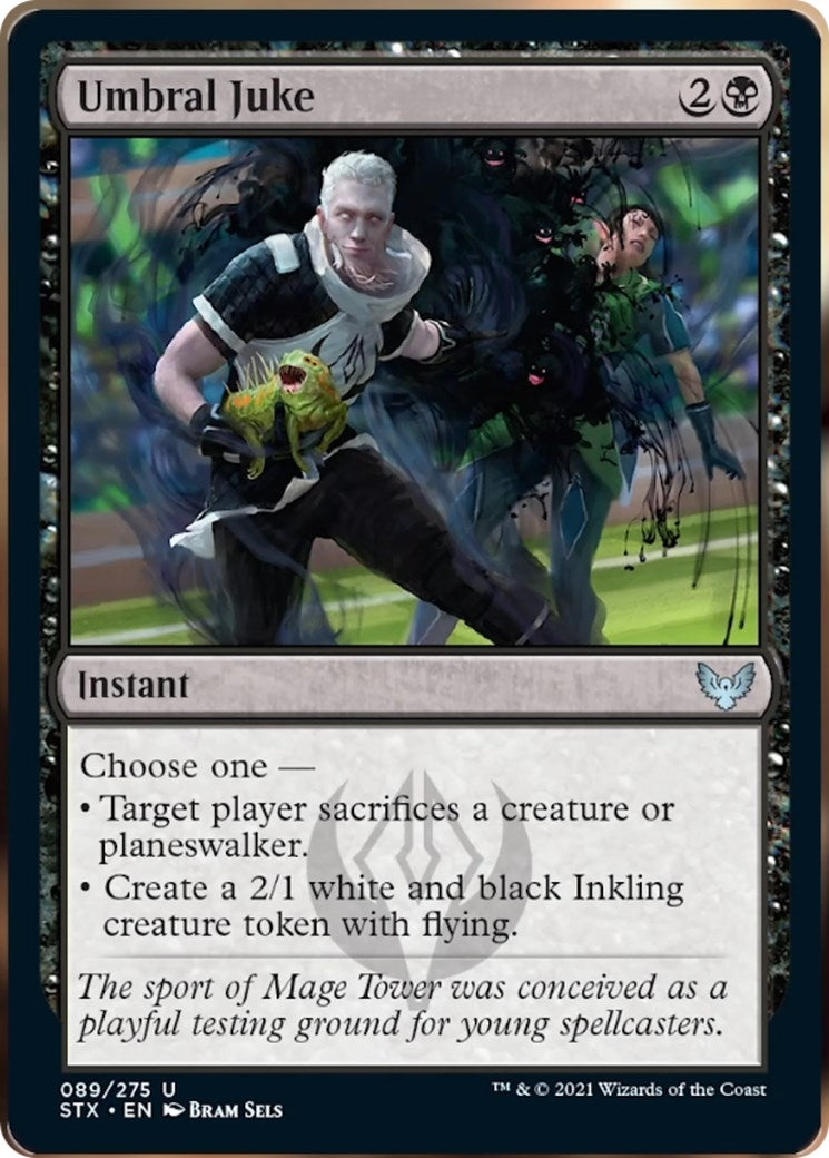 Image for Umbral Juke (89) [Strixhaven: School of Mages] - Magic: The Gathering