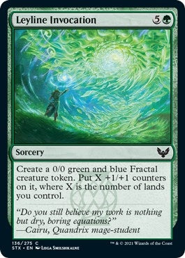 Image for Leyline Invocation (136) [Strixhaven: School of Mages] - Magic: The Gathering