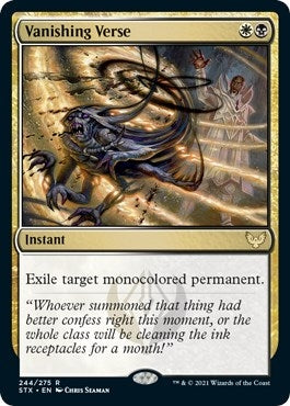 Image for Vanishing Verse (244) [Strixhaven: School of Mages] - Magic: The Gathering
