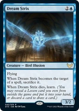 Image for Dream Strix (42) [Strixhaven: School of Mages] - Magic: The Gathering
