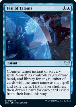 Image for Test of Talents (59) [Strixhaven: School of Mages] - Magic: The Gathering