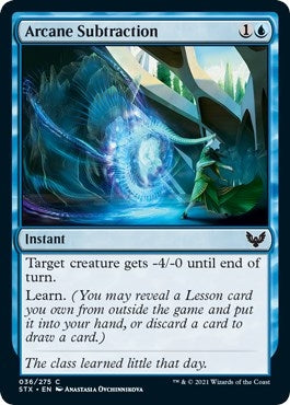 Image for Arcane Subtraction (36) [Strixhaven: School of Mages] - Magic: The Gathering