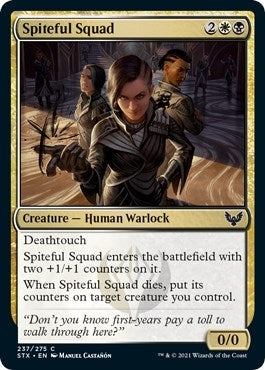 Image for Spiteful Squad (237) [Strixhaven: School of Mages] - Magic: The Gathering