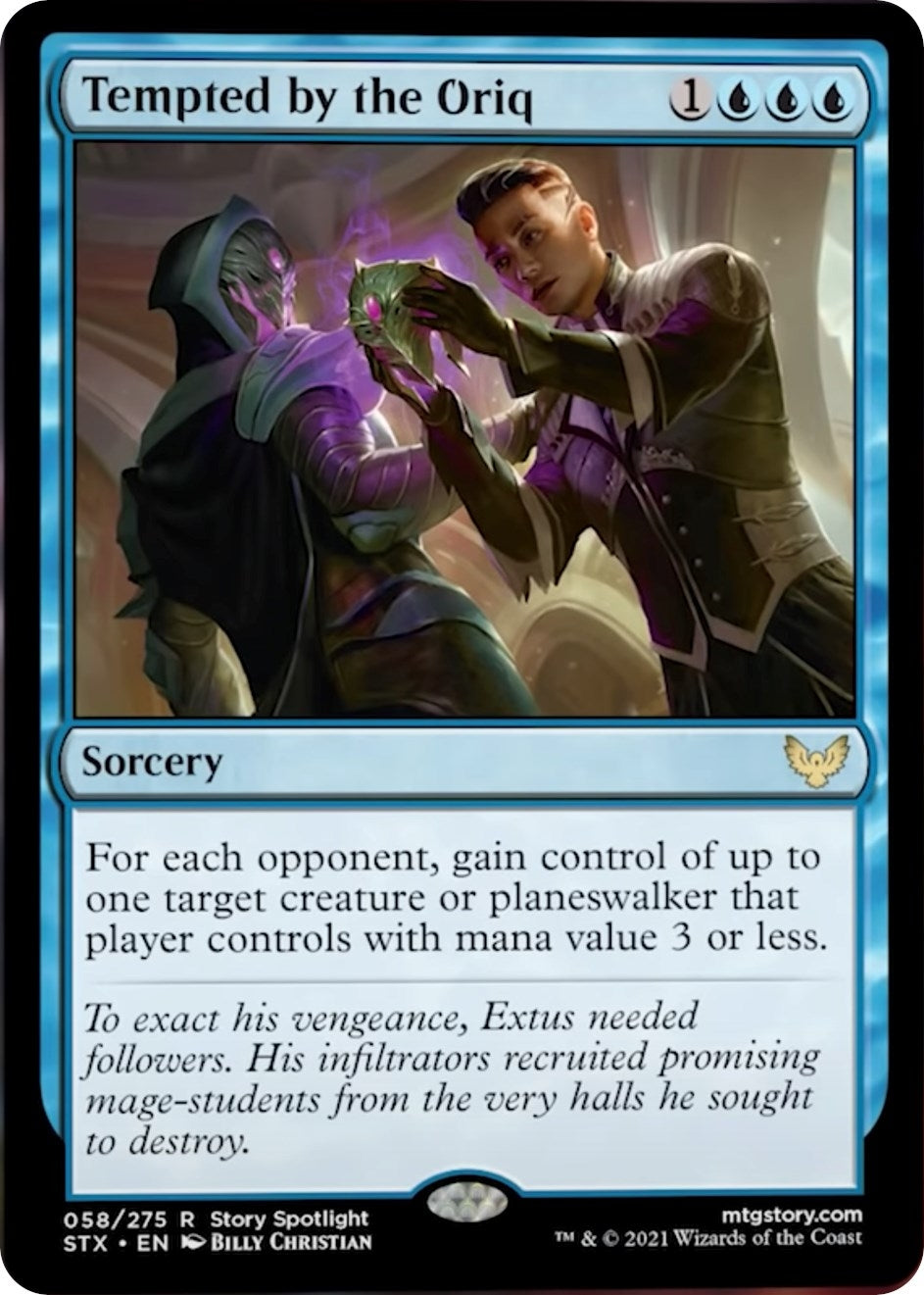 Image for Tempted by the Oriq (58) [Strixhaven: School of Mages] - Magic: The Gathering