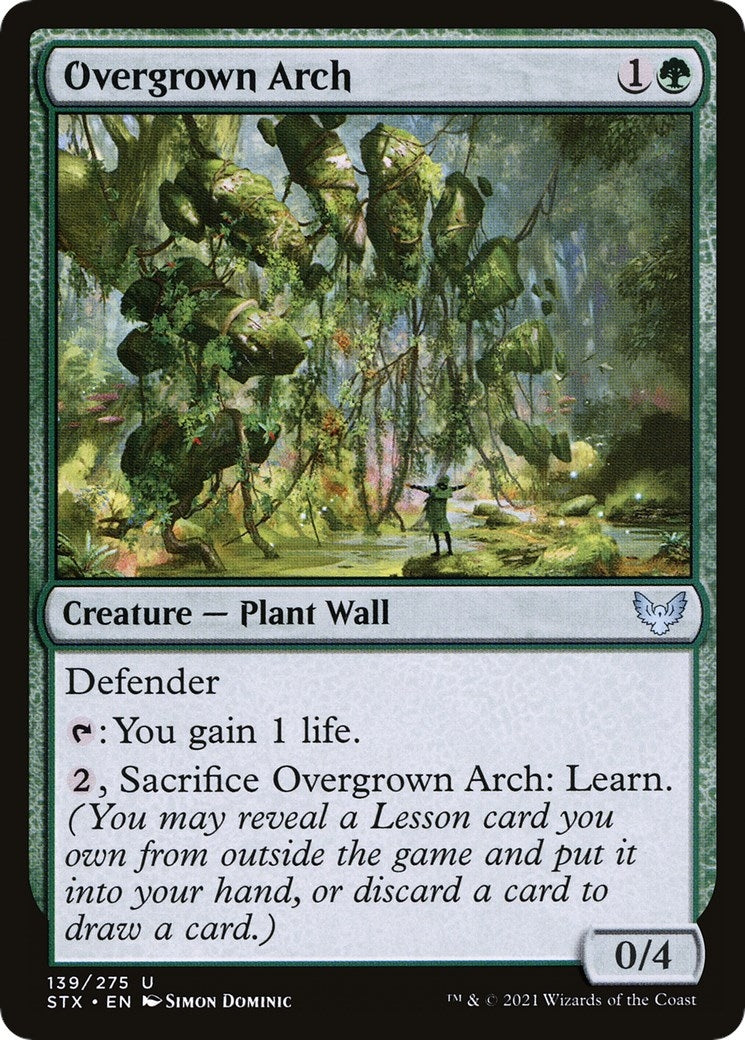 Image for Overgrown Arch (139) [Strixhaven: School of Mages] - Magic: The Gathering