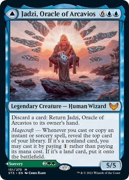 Image for Jadzi, Oracle of Arcavios (151) [Strixhaven: School of Mages] - Magic: The Gathering