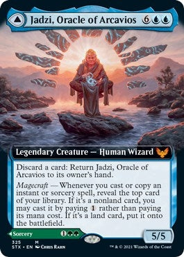 Image for Jadzi, Oracle of Arcavios (Extended Art) (325) [Strixhaven: School of Mages] - Magic: The Gathering