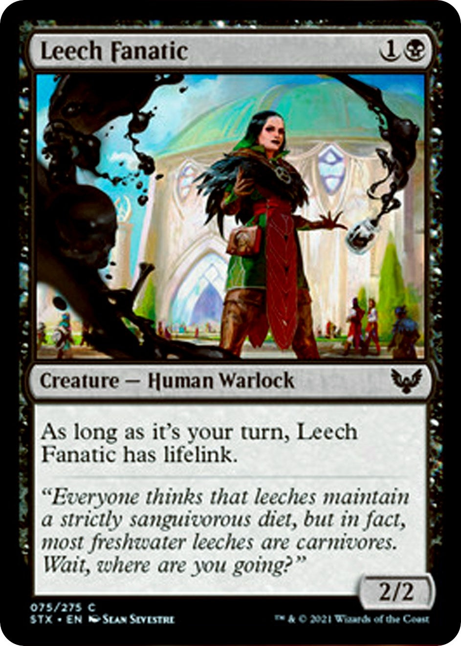 Image for Leech Fanatic (75) [Strixhaven: School of Mages] - Magic: The Gathering