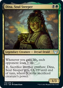 Image for Dina, Soul Steeper (178) [Strixhaven: School of Mages] - Magic: The Gathering